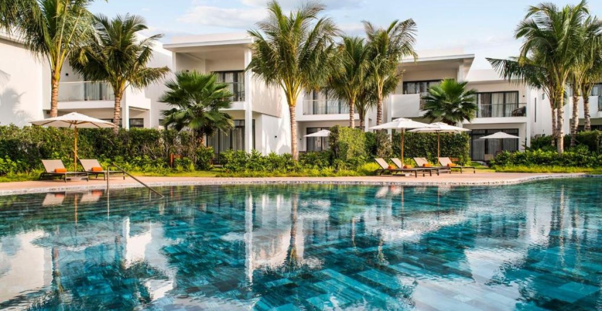Villa ven biển Hồ Tràm - mặt dựng chịu gió biển