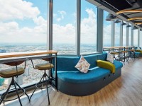 Căn hộ Landmark - vách kính ngăn phòng làm việc — ảnh 3