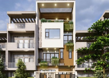 Nhà phố Thủ Đức - cải tạo hệ cửa cũ khi đang ở