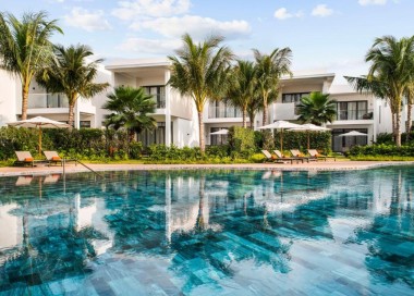 Villa ven biển Hồ Tràm - mặt dựng chịu gió biển