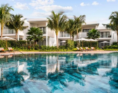 Villa ven biển Hồ Tràm - mặt dựng chịu gió biển