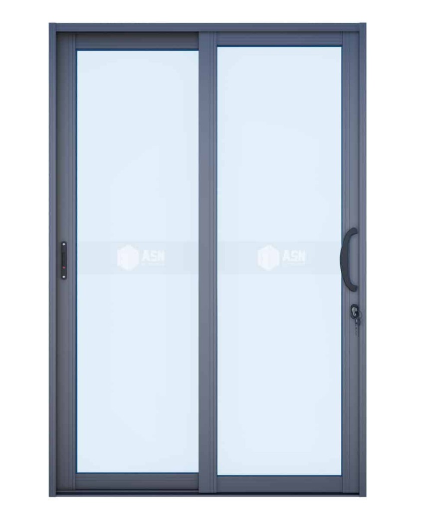 Cửa lùa nhôm 2 ray